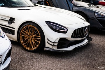фото thumb №7, Mercedes amg gtr карбон накладка спліттер canardsy