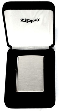 Zapalniczka Srebrna ZIPPO STERLING SILVER BRUSH FINISH SREBRO 925
