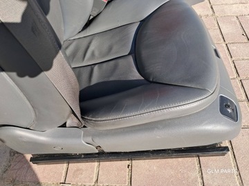 фото thumb №10, Mercedes-benz sl r230 сидіння правий + лівий темний сірий комплект