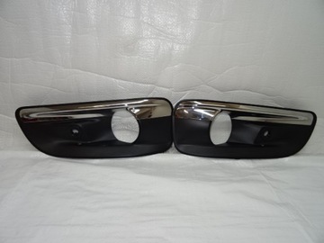 фото thumb №1, C4 b7 ii решётка заглушка галоген левая правая хром plus кронштейны pdc