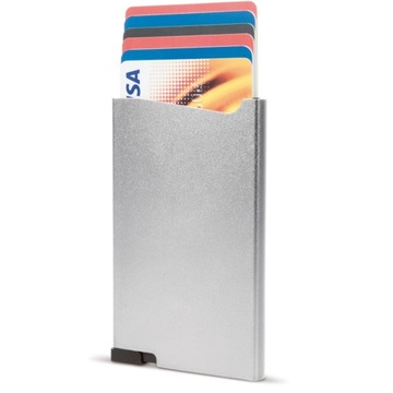 АЛЮМИНИЕВЫЙ RFID-ЧЕХОЛ ДЛЯ 6 ПРОТИВОКРАЖНЫХ КАРТ