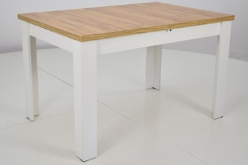 4 krzesła KUCHENNE i Biały ROZKAŁDANY stół 80x120