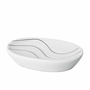 Мыльница Bisk Wave Белая 05977