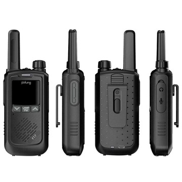 2 рации Baofeng BF-T17 + FM, черные