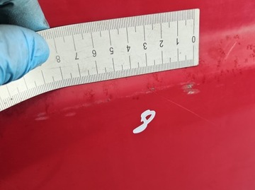 фото thumb №10, Крышка задняя багажника стекло зад mercedes vito w639 красный