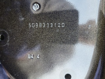 фото thumb №12, Двері праві задні ручка vw golf vii 7 5g універсал чорні lc9x оригінальний номер