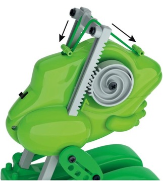 Robotyczna żaba Skaczący robot Jumpingbot Clementoni