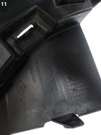 фото thumb №12, Renault megane iv 4 16-20 обычный / gt усилитель решётка бампера перед