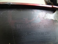 фото thumb №5, Bmw f16 f86 накладка молдинг крыла заднего задняя левая + правая m-pakiet