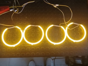 фото thumb №7, Кільця cotton led двигун колір bmw e39, e46 ксенон білий+ поворотник 4x127mm