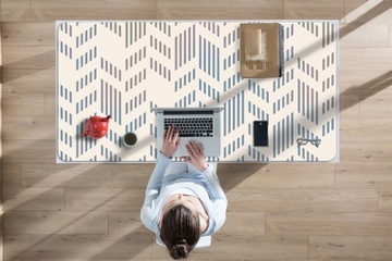 Podkładka ochrona blatu eko Geometryczna jodełka