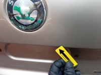 Skoda octavia ii 04- универсал крышка багажника багажника задний  задняя lf8f Недорого, фото thumb