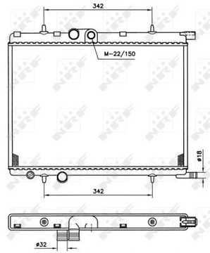 фото thumb №3, Радиаторов двигателя nrf 519524 133069