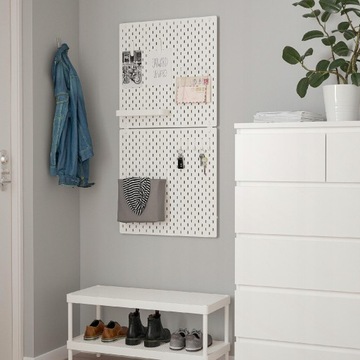 IKEA SKADIS Соединитель перфорированной панели SKADIS, 2 шт.