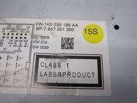 фото thumb №7, Vw golf vi 09r радіо cd 1k0035186aa