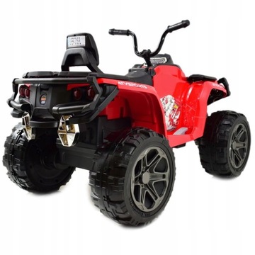 MEGA LARGE QUAD 4X4, АМОРТИЗАТОРЫ, МЯГКИЕ КОЛЕСА,
