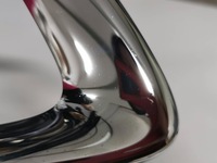 фото thumb №12, Хром решётки бампера передний renault captur i przed lift правый 505.