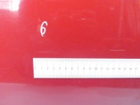 фото thumb №8, Двері перед ліва nissan primera p12 червоний