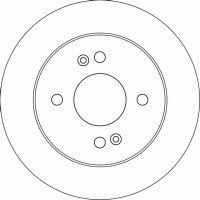 фото thumb №3, Тормозные диски тормозные задняя trw df6949