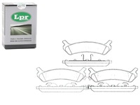 фото thumb №1, Lpr комплект гальмівних колодок ham. перед hyundai sonata ii,