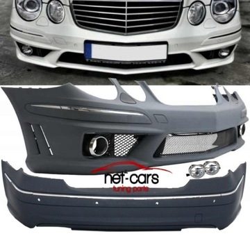 фото thumb №1, Бампер перед pdc зад hal mercedes w211 fl 06- amg