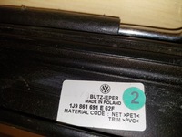 фото thumb №5, Сетка/ шторка вертикальная vw golf 4 / bora.