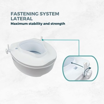 MOBICLINIC Titan Крышка для унитаза с клапаном, 14 см