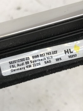 фото thumb №9, Audi a5 8w8 планка накладка двері ліва зад 8w8853763