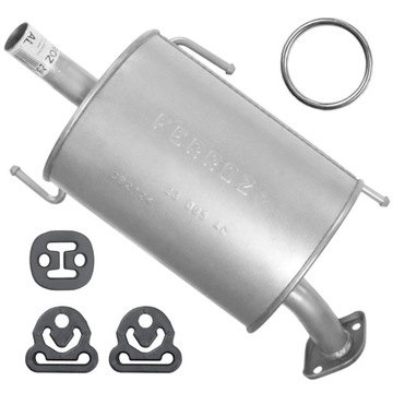 Концевой глушитель Nissan Almera 2 II N16 1.5 1.8