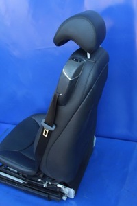 фото thumb №15, Сидіння лівий водія чорний шкіра designo mercedes sl r230 w230 sl350 sl500