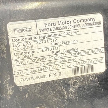 фото thumb №16, Ford bronco 2021 кришка передня / капот двигуна