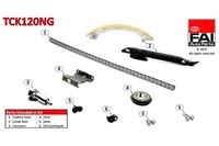 фото thumb №2, Набор цепи распределительный вал alfa fiat 1,9jts 2,2jts f