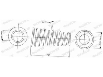 фото thumb №2, Пружини зад monroe sp0457