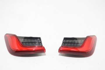 фото thumb №13, Bmw 3 g20 крышка багажника бампер 6 pdc балка лампы зад 300 альпийский белый 3