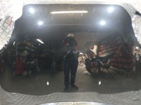 Mini f55 f56 f57 капот кришка двигуна чорна оригінал Зі Шроту, фото thumb