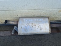 Renault twingo ii 1.5 dci труба вихлопна гасник 8200386236 Ціна, фото thumb