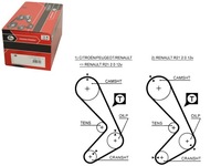 фото thumb №3, Gates ремінь розподільного валу renault safrane