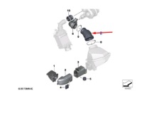 Bmw m5 f90 air воздуховод zyl. 5-8 7852384 13717852384 Цена, фото thumb