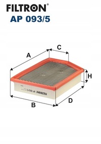 фото thumb №13, Filtron ap 093/5 фільтр повітря