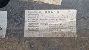БАМПЕР MERCEDES S-CLASS W222 13-17 ЗАДНИЙ AMG