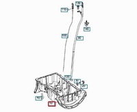 фото thumb №1, Oem mercedes benz gla x156 поддон масляная оригинальная