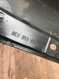 фото thumb №6, Молдинг порог левая audi a4 b6 8e0853859