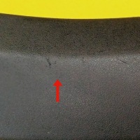 фото thumb №6, Молдинг крила лівий задня volkswagen golf ii 191853818a nr202