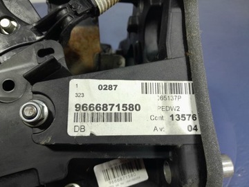 фото thumb №6, Peugeot 508 i 2.0 hdi педалі gaz гальмо зчеплення 9666871580