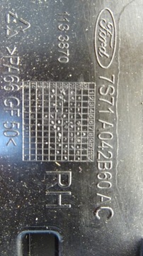 фото thumb №6, Тунель середній підлокітник ford mondeo mk4 uk номер m153