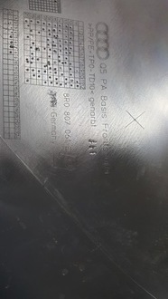 фото thumb №11, Накладка спойлер бампера передній audi q5 8r0807061e nowa