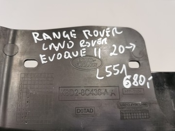 фото thumb №12, Range rover land rover evoque ii 20- l551 решітка радіатора решітка k8d2-8c436-a