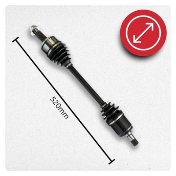 фото thumb №4, Піввісь ліва honda cr-v crv iv rm 1.6 i-dtec механічна коробка передач нова