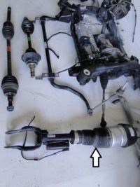 Mercedes ml gle 166 амортизатор передний правый левый Доставка, фото thumb