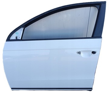 фото thumb №1, Дверь левый перед белый vw passat b7 lb9a
